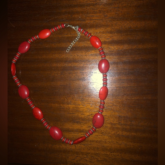 Chaps by Ralph Lauren Dyed Howlite Necklace - 718 $25 or $20 w/offer - Picture 1 of 3